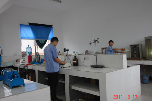 Physical and chemical laboratory